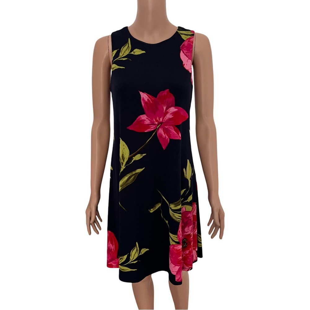 Anne Klein floral dress.